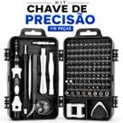 Kit Reparo Celular Notebook Chave De Precisão 115 Peças Pontas Magnéticas Profissional Multiuso Kit Reparo Celular Notebook Chave De Precisão 115 Peças Pontas Magnéticas Profissional Multiuso