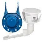 Kit Reparo (Comporta/Obturador + Botão Branco) Caixa Acoplada Deca - SM0202K100 Kit Reparo (Comporta/Obturador + Botão Branco) Caixa Acoplada Deca - SM0202K100