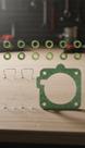 Kit Reparo Corpo Borboleta TBI Juntas e O-rings