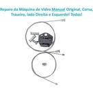 Kit Reparo da Máquina de Vidro Manual, Corsa, portas traseiras cód0165