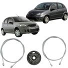 Kit Reparo de Vidro Elétrico Citroën C3 2007 a 2009 Dianteiro Direito 4 Portas