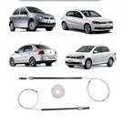 Kit reparo elevador da máquina de vidro elétrico gol Voyage dianteiro 090