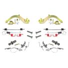 Kit Reparo Freio Traseiro F250 F350 1999 2000 2001 2002 2003 2004 2005 2006 2007 2008 2009 2010 2011 2012 2013 - Com Regulador p/ 2 Lados