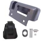 Kit Reparo HDL Bocal + Rolete + Parafusos fixação para Fechadura Elétrica C-90 Fixa Cinza HDL