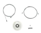 Kit Reparo Máq do Vidro Elétrico Peugeot 207 Passion Portas Traseiras - Todos Código : RTX 099