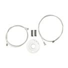 Kit Reparo Máq Vidro Elétrico Golf II, portas Traseira de 98 à Julho de 2014. Cód.095