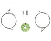 Kit Reparo Máq Vidro Elétrico Novo Uno Vivace 4Portas Dianteiras (ano 2010 em diante) Cód:RTX 0115
