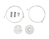 Kit reparo máquina de vidro elétrico Corsa portas traseiras até 2002 cód.079