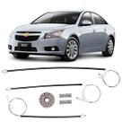 Kit Reparo Maquina De Vidro Elétrico Gm Chevrolet Cruze Portas Da Frente Dianteiras Lado Esquerdo e Direito