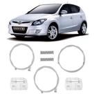 Kit Reparo Maquina De Vidro Elétrico Hyundai I30 2.0 Gasolina Porta Da Frente Frenteira Dianteira Lado Esquerdo Até 2011