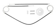 Kit Reparo Máquina de Vidro Elétrico Motor Bosch Santana G3 2000 S/Quebra Vento Portas Dianteiras