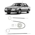 Kit Reparo Maquina De Vidro Elétrico Volkswagen Vw Santana G2 Portas da Frente Dianteiras Frenteira 1998 Em Diante