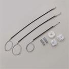 Kit Reparo Máquina Vidr Elétrico Golf 2 C/ Arraste Dianteiro Kit Reparo Máquina Vidr Elétrico Golf 2 C/ Arraste Dianteiro