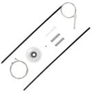 Kit reparo maquina vidro elétrico renault scenic portas dianteiras direito esquerdo 1999 em diante