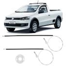 Kit Reparo Maquina Vidro Elétrico Vw Volkswagen Saveiro G5 Portas Da Frente Dianteiras À Partir De 2009 Deslizante
