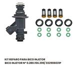 Kit Reparo P/ 4 Bicos Injetores Fox/ Gol 0280156399