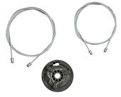 Kit Reparo para Máquina do Vidro Elétrico Citröen C3 4 Portas Dianteiras Lado Direito RTX 0118 Rotax