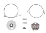 Kit Reparo para Máquina do Vidro Elétrico Corsa Novo Hatch /Sedan Portas Traseiras RTX 0111 Rotax