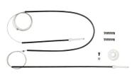 Kit Reparo para Máquina do Vidro Elétrico Gol G3 Portas Dianteiras (Roldana cód.10081) RTX 072 Rotax