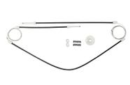 Kit Reparo para Máquina do Vidro Elétrico Santana G3 Motor Bosch Sem Quebra Vento RTX 080 Rotax