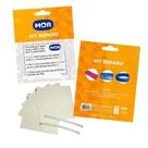 Kit Reparo Piscinas E Infláveis Transparente Autoadesivo Mor Kit Reparo Piscinas E Infláveis Transparente Autoadesivo Mor