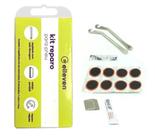 Kit Reparo Rápido Remendo Pneu Bicicleta Com 2 Espátulas Aço