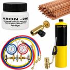 Kit Reparo Refrigeração Maçarico Manifold Solda Kit Reparo Refrigeração Maçarico Manifold Solda