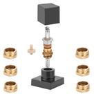 Kit Reparo Salva Registro Quadrado Chuveiro Universal Black Kit Reparo Salva Registro Quadrado Chuveiro Universal Black