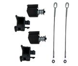 Kit reparo tampa tras strada 14/2020 bucha plastico cabo
