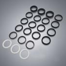 Kit Reparo Vedação Gaxeta Retentor Dobb Bomba Vazão Zmax ZP45 Tekna BPF45 Toyama Psp45c Kawashima S40 Chiaperini Lj3000 ZM Yamaho Pressure Eletroplas