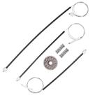 Kit reparo vidro elétrico chevrolet gm cruze porta dianteira da frente para maquina todos os anos