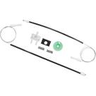 Kit Reparo Vidro Elétrico Palio/Strada 96/17 2 Portas Rotax