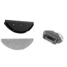 Kit reposição para Robô Aspirador KABUM! smart 900, Preto - 1 Suporte de Pano + 1 Pano de Limpeza + 1 Reservatório - KSHPR243