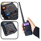 Kit Reposição Rádio Baofeng UV5R Com Bateria e Antena Apenas