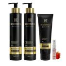 Kit Resgate 1 Shampoo 300ml 1 Condicionador 300ml 1 Máscara 250ml + Presente Lourre 15ml Kit Resgate 1 Shampoo 300ml 1 Condicionador 300ml 1 Máscara 250ml + Presente Lourre 15ml