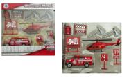 Kit Resgate Die-Cast Metal com 9 peças