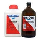 Kit Resina Acrílica Autopolimerizável 1 Litro + 1 Kg Incolor Blue Dent
