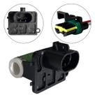 Kit Resistência E Conector Eletro Celta Prisma Sistema Valeo