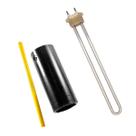 Kit Resistência Elétrica Para Boiler Aquecedor Solar Tubo Rosca 1 1/4 3000w 220v Inox Com Chave 46mm Kit Resistência Elétrica Para Boiler Aquecedor Solar Tubo Rosca 1 1/4 3000w 220v Inox Com Chave 46mm
