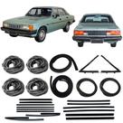 Kit Restauração Borracha Porta Parabrisa Opala 4p 1985 A 90