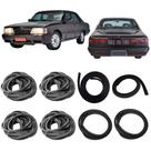 Kit Restauração Borracha Porta Parabrisa Opala 4p 1991 E 92