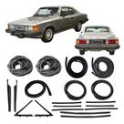 Kit Restauração Borracha Porta Vidro Opala 2 Portas 85 A 90 Kit Restauração Borracha Porta Vidro Opala 2 Portas 85 A 90