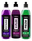 Kit Restaurador Plasticos E Vidros Restaurax V-floc Prizm