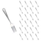 Kit Restaurante 24 Pçs Garfo Reforçada Inox Casa / Bar