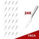Kit Restaurante Faca De Reforçada Inox 24 Pçs Bar / Casa Kit Restaurante Faca De Reforçada Inox 24 Pçs Bar / Casa