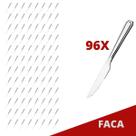 Kit Restaurante Faca De Reforçada Inox 96 Pçs Bar / Casa