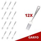 Kit Restaurante Garfo De Reforçada Inox 12 Pçs Bar / Casa