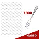 Kit Restaurante Garfo De Reforçada Inox 180 Pçs Bar / Casa