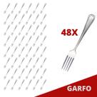 Kit Restaurante Garfo De Reforçada Inox 48 Pçs Bar / Casa Kit Restaurante Garfo De Reforçada Inox 48 Pçs Bar / Casa