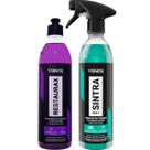 Kit Restaurax Restaurador De Plástico E Painés Sintra Fast Vonixx
